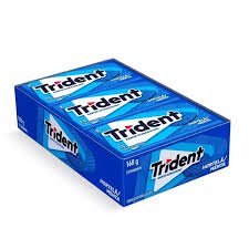 Chicle Trident Hortelã com 21 unidades