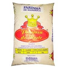 Farinha de Mandioca Princesa do Norte Amarela 1 kg