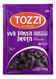 Uva Passa Tozzi 70 g sem Semente