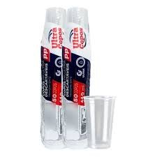Copo Descartável Ultra Liso 400 ml com 50 unidades