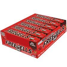 Drops Freegells Chocolate e Cereja com 12 unidades