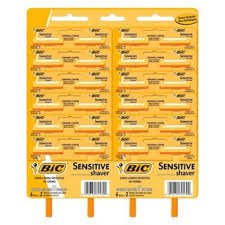 Aparelho de Barbear Amarelo Bic com 24 unidades