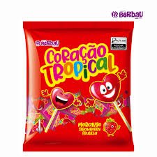 Pirulito Coração Tropical 600 g