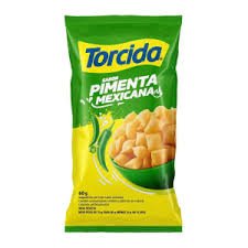 Salgadinho Torcida Pimenta Mexicana 60 g Caixa com 24 unidades