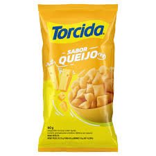 Salgadinho Torcida Queijo 60 g Caixa com 24 unidades