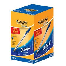 Caneta Bic Cristal Azul Caixa com 50 unidades