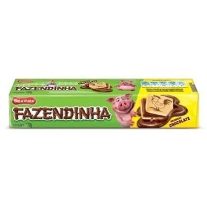 Biscoito Recheado Fazendinha Chocolate 130 g