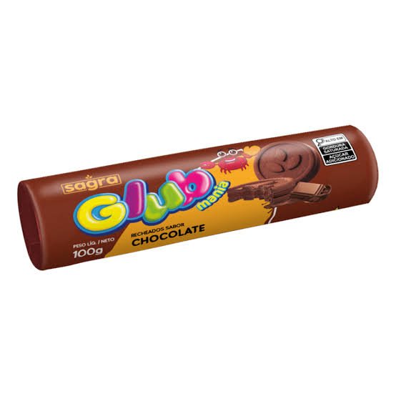 Biscoito Recheado Glub Chocolate 80 g