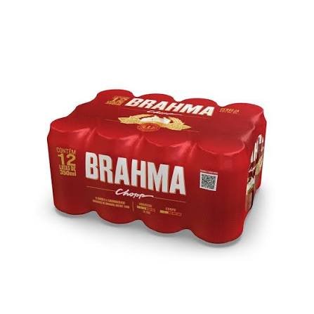 Cerveja Brahma Lata 350 ml com 18 unidades