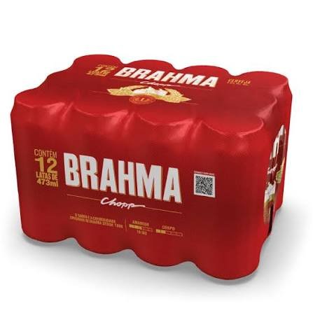 Cerveja Brahma Latão 473 ml