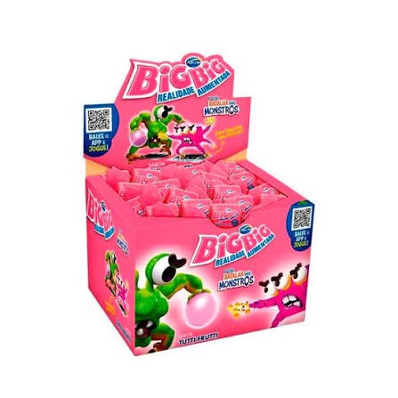 Chicle Big Big Tutti-Frutti 350 g
