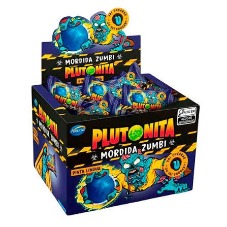 Chicle Plutonita Mordida Zumbi 180 g