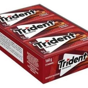 Chicle Trident Canela com 21 unidades