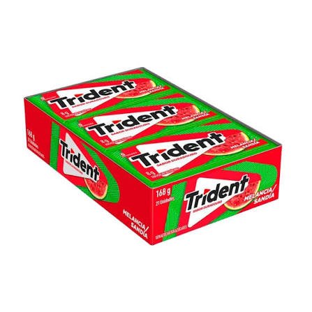 Chicle Trident Melancia com 21 unidades
