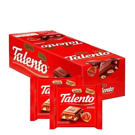 Talento Leite Avelãs 15 x 25 g