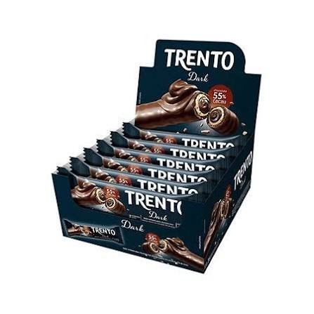 Wafer Trento Dark 16 unidades