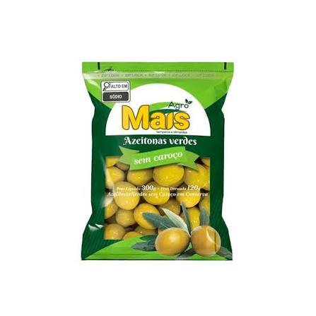 Azeitona Agromais sem Caroço Balde 1,8 kg