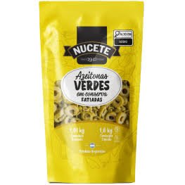 Azeitona Fatiada Nucete Sachê 120 g