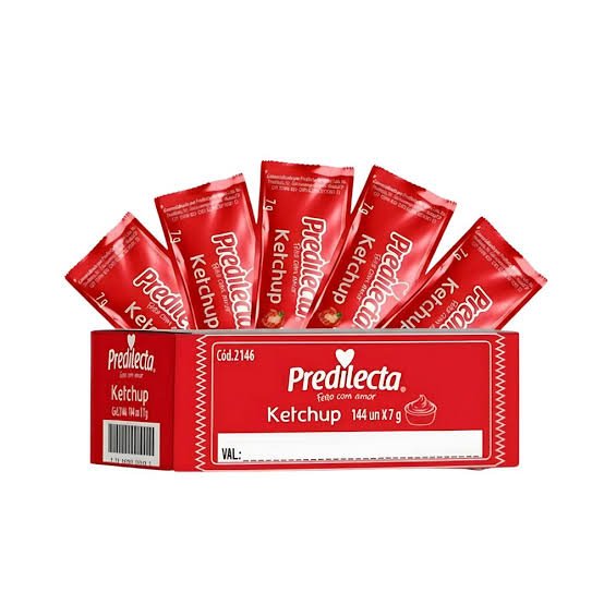 Catchup Predilecta 144 x 7 g Sachê