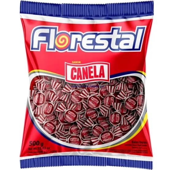 Bala Florest Bolina e Canela 500 g