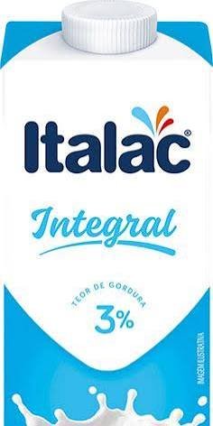Leite Italac 1 L Caixa com 12 unidades