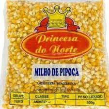 Milho de Pipoca Princesa do Norte 500 g