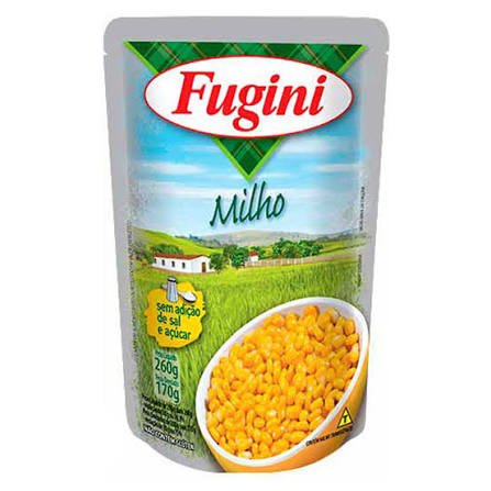 Milho Verde Fugini Sachê 170 g Caixa com 36 unidades