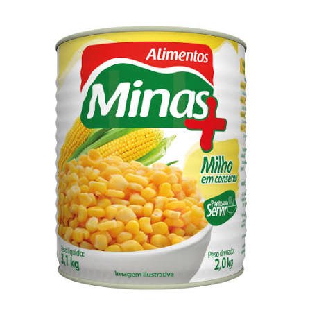 Milho Verde Minas Mais Lata 1,7 kg