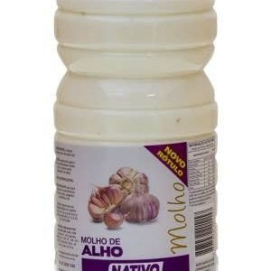 Molho de Alho Nativo 900 ml – Fardo com 6 unidades