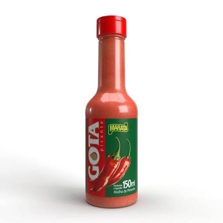 Molho de Pimenta Vermelha Gota PET 150 ml