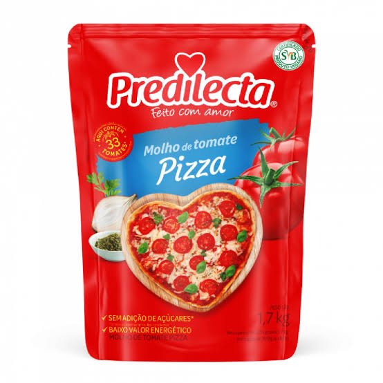 Molho Pizza Predilecta Bag 1,7 kg