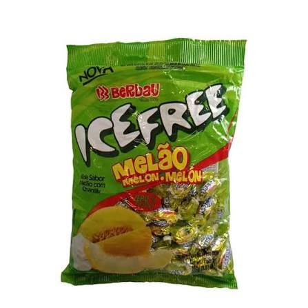 Bala Icefree Melão 500 g
