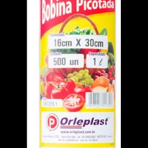 Bobina Orlep Picot 16 x 30 cm 1 L com 500 unidades