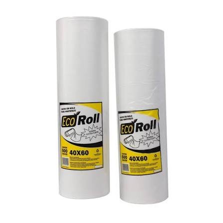 Bobina Picotada Eco Roll 40 x 60 cm com 500 unidades