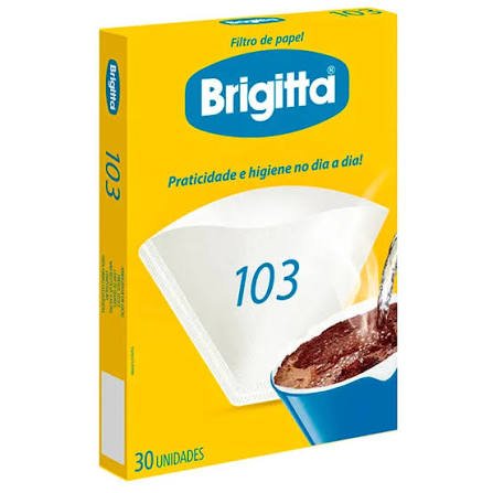 Filtro de Papel Brigitta Nº 103 com 30 unidades