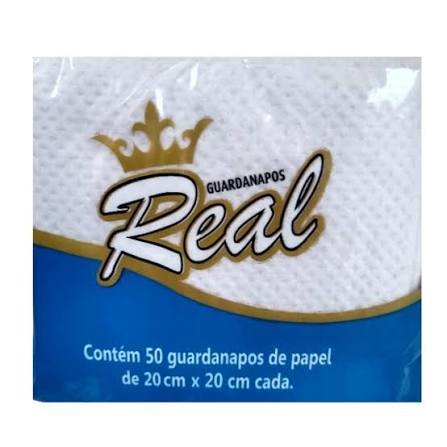 Guardanapo de Mesa Real 20 x 22 cm com 50 unidades