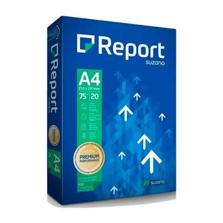 Papel A4 Report Suzano Branco com 500 folhas