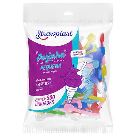 Pazinha Pequena Mista Strawp com 500 unidades