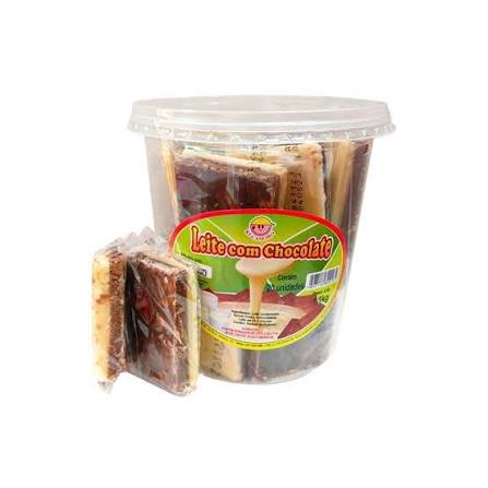 Doce de Leite com Chocolate Ki-Caseiro com 20 unidades