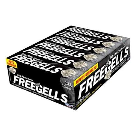Drops Freegells Extra Forte com 12 unidades