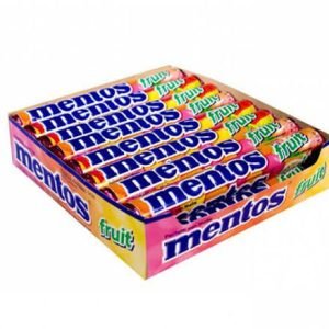 Mentos Frutas com 16 unidades