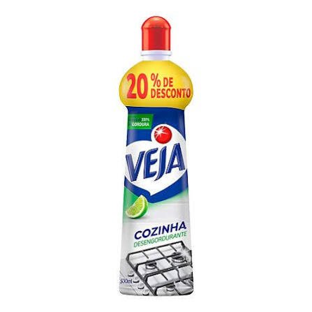 Limpador Veja Desengordurante de Cozinha Multiuso 500 ml