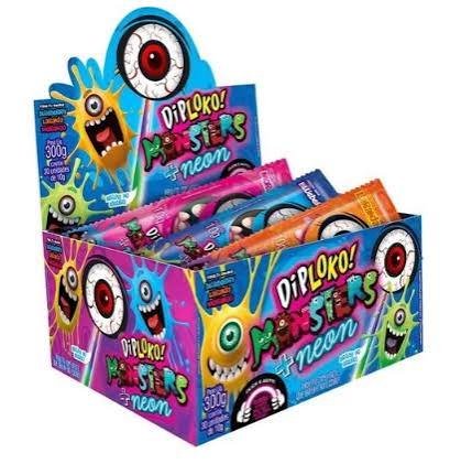 Dip Loko Neon Monsters Olho 15 x 10 g
