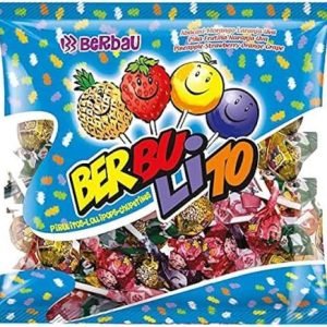 Pirulito Berbulito Sortido com 100 unidades