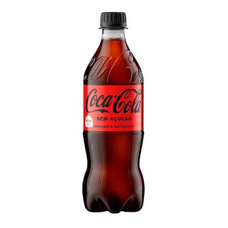 Coca-Cola Zero 600 ml com 12 unidades