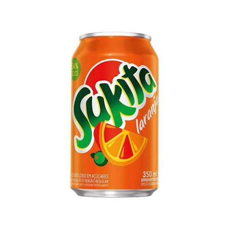 Refrigerante Sukita Laranja Lata – 12 x 350 ml