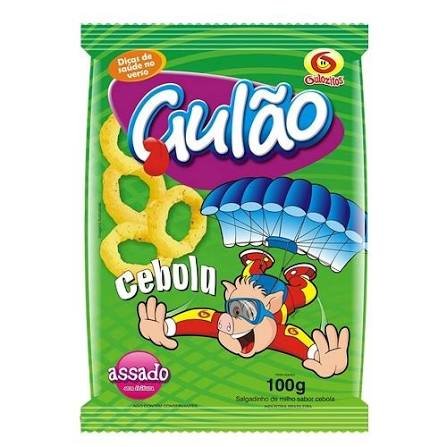 Chips Gulão Laminado Cebola 10 x 100 g