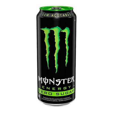 Energético Monster Preto Zero Açúcar 473 ml
