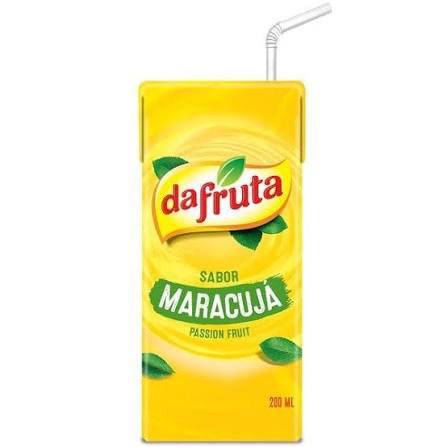 Suco Dafruta Maracujá 200 ml Caixa com 27 unidades