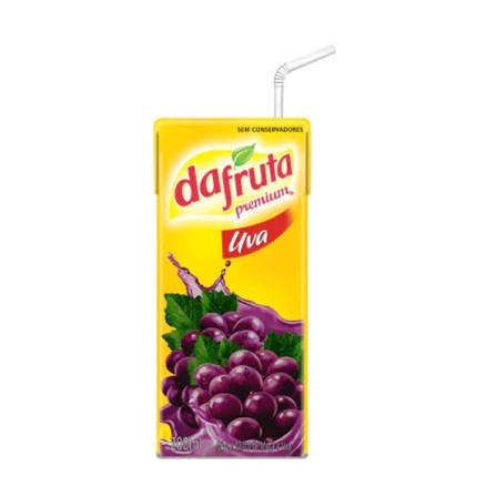 Suco Dafruta Uva 200 ml Caixa com 27 unidades